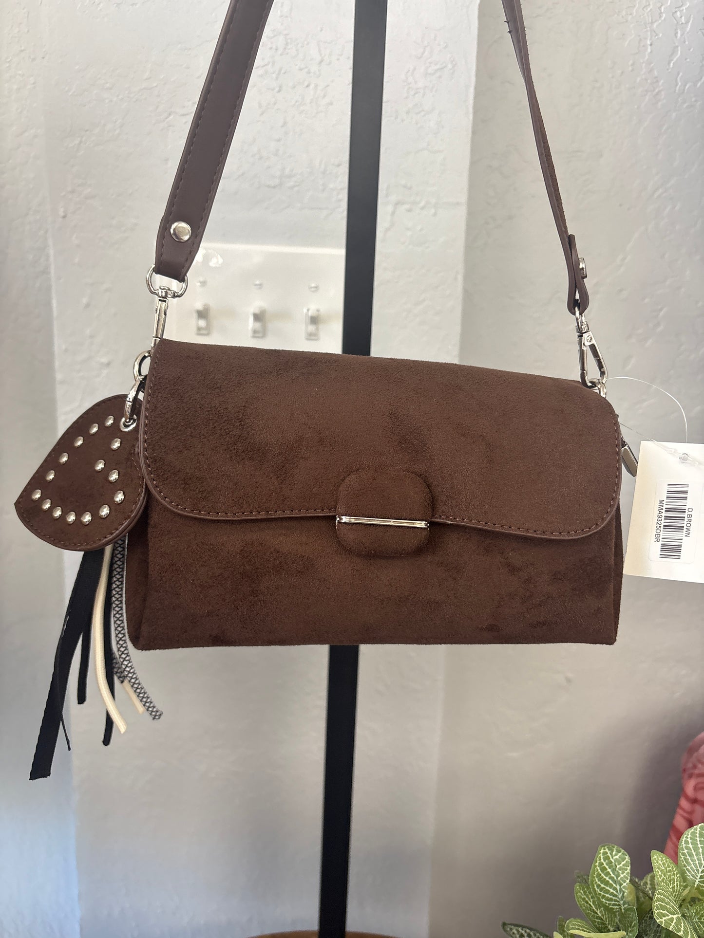 Suede bag