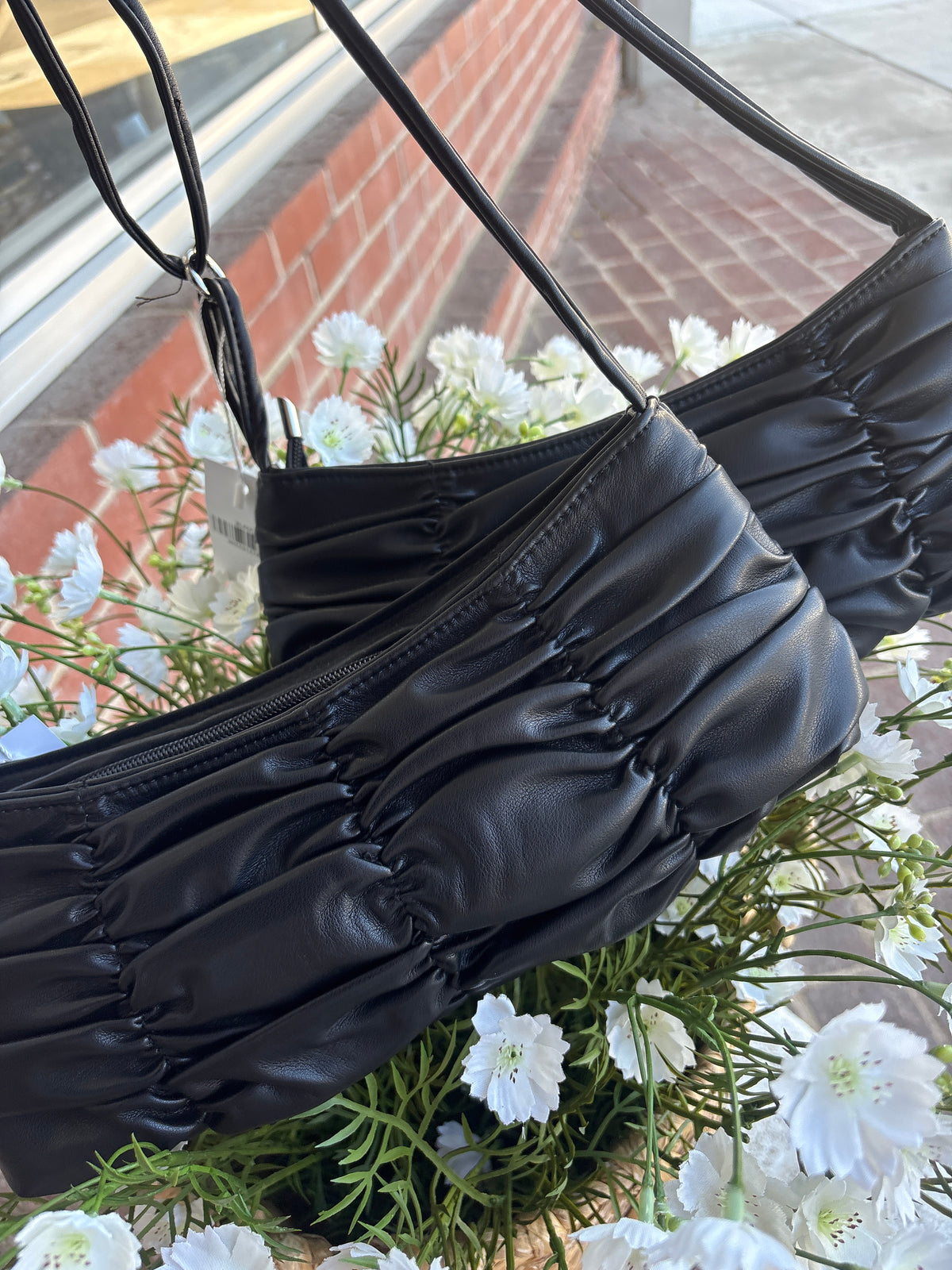 Black Baguette bag