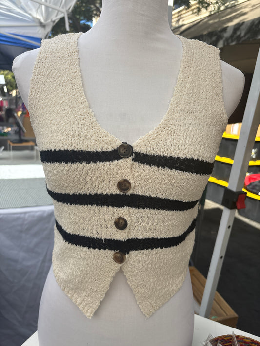 V neck vest