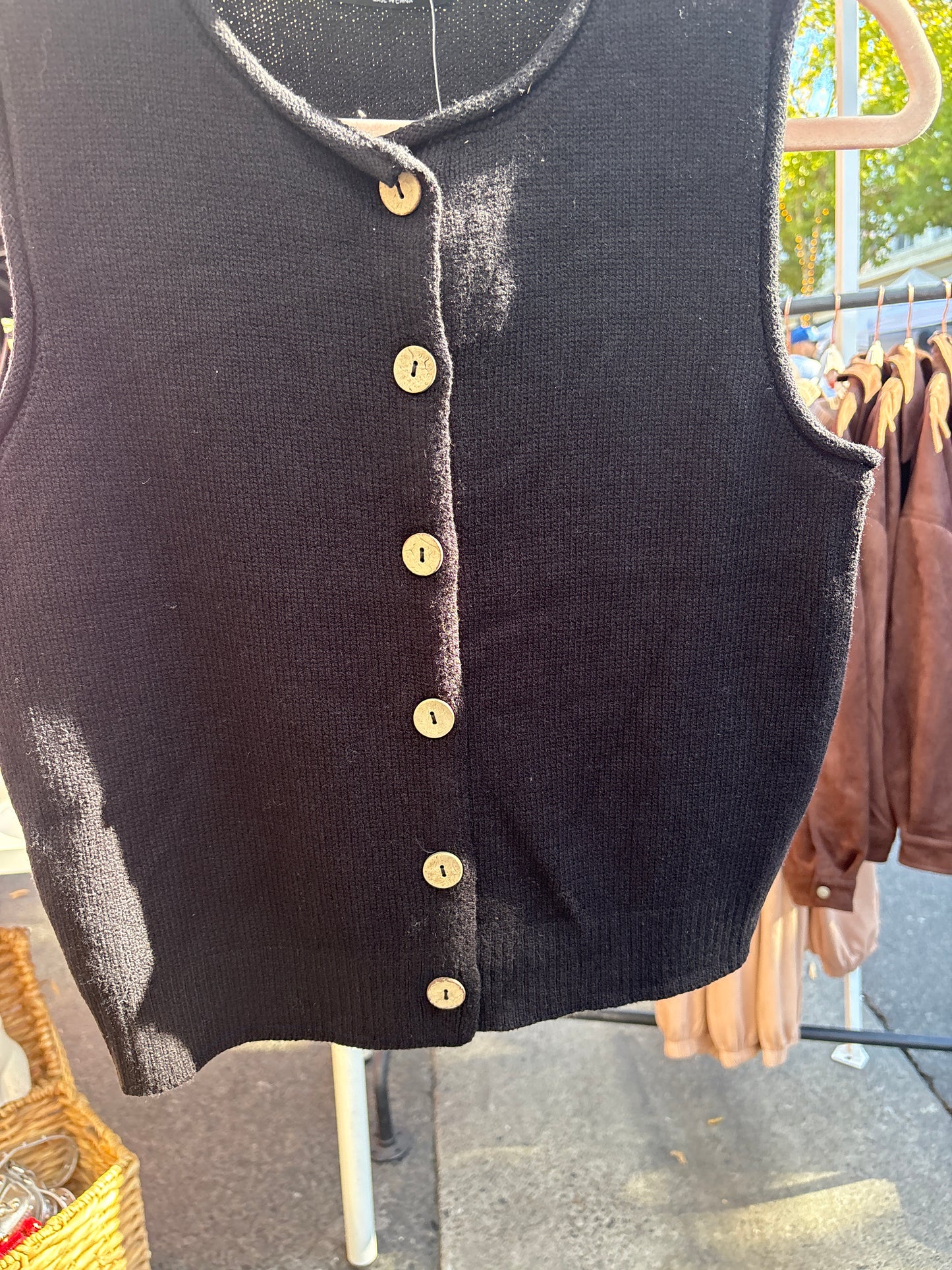 Cardigan vest