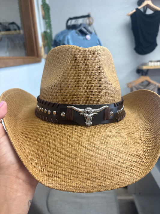 Studded cowboy hat