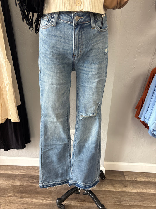 Judy blue hem bootcut