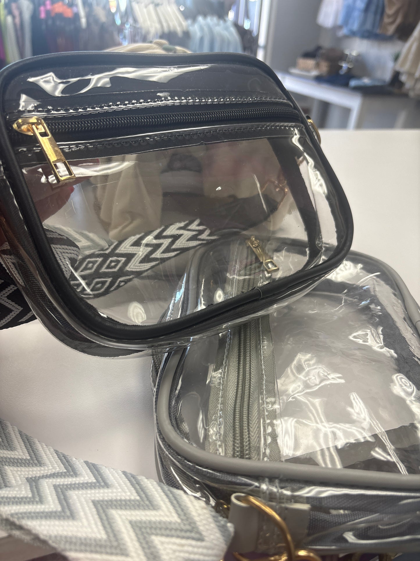 Clear stadium bag